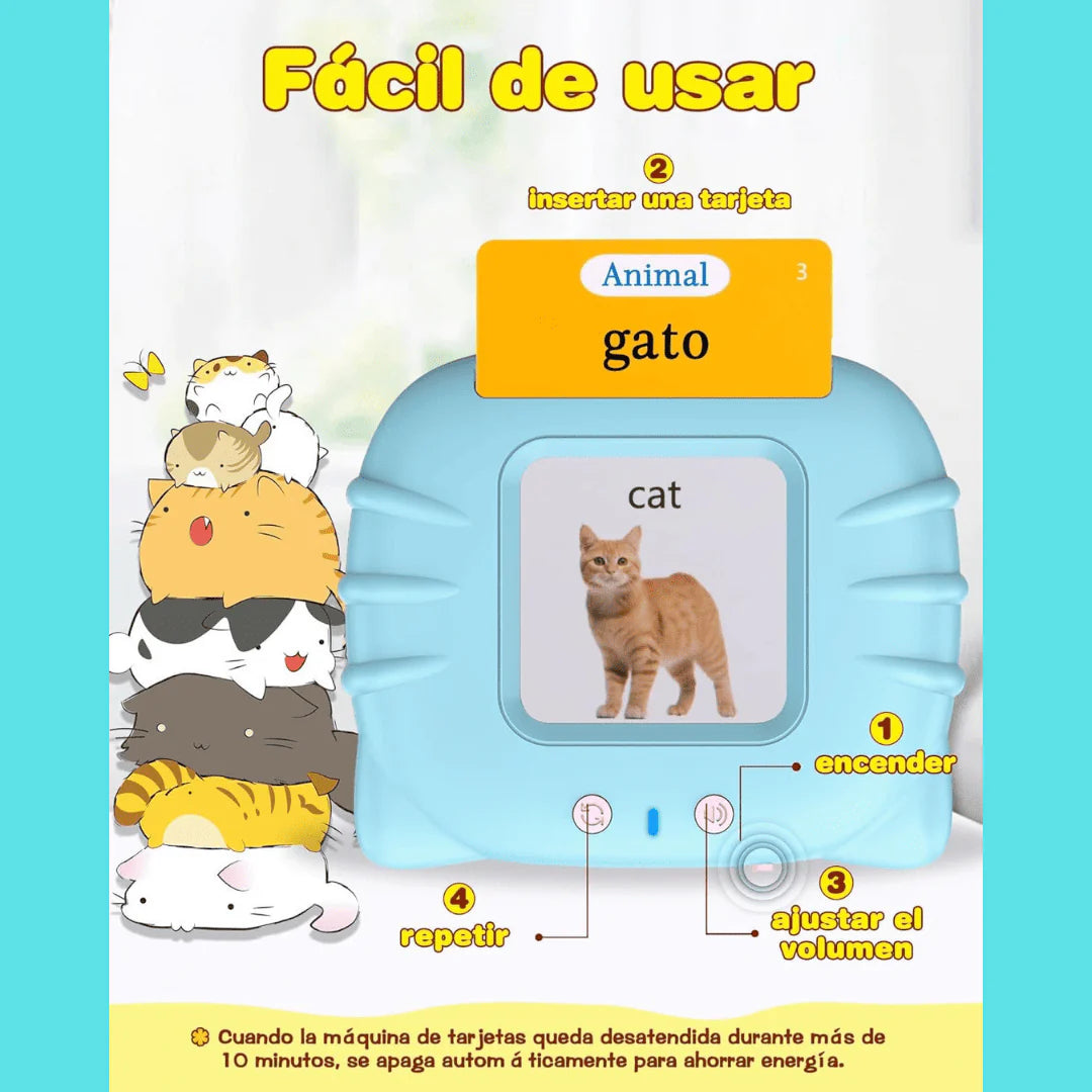 VerbaLingo - Tarjetas Educativas Bilingües